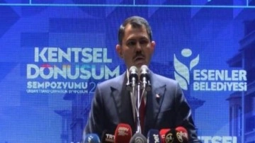 Bakan Kurum: Konut fiyatları projemizle aşağı gelmeye başladı