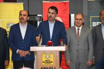 Bakan Kurum: “Onlar 6’lı masa etrafında gelecek kaygısı çekerken, biz milletimize hizmet ediyoruz”
