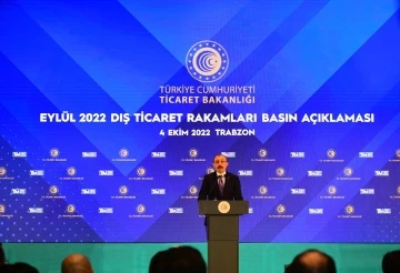 Bakan Muş: “Eylül ayında ihracatımız, geçtiğimiz yılın aynı ayına göre yüzde 9,2 artışla 22,6 milyar dolar olmuştur”
