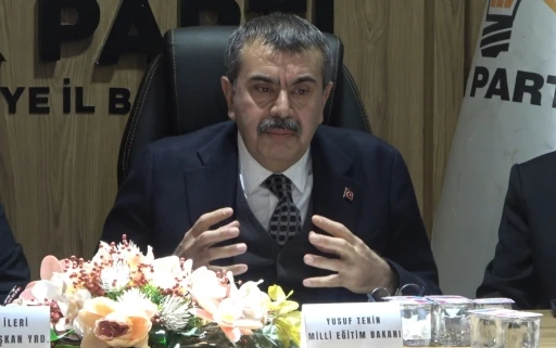 Bakan Tekin: &quot;2024-2025 eğitim-öğretim yılında 9 bin 400 dersliğin 7 bin 500 tanesinin inşaatını tamamlayıp teslim ettik&quot;
