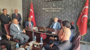 Bakan Uraloğlu’ndan MHP’ye ziyaret
