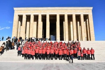 BAKUT’tan Anıtkabir’e ziyaret
