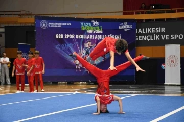 Balıkesir’de Sporun geleceği spor okulları ile başlıyor
