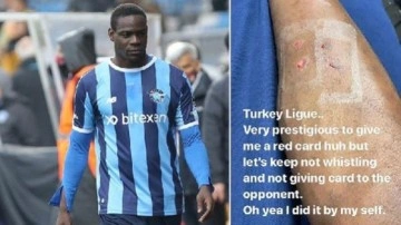 Balotelli'den kımızı kart eleştirisi