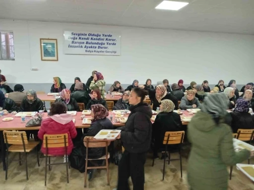 Balya Kayalar’da geleneksel Ramazan iftarı yapıldı
