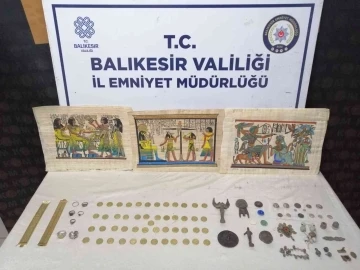 Bandırma’da tarihi eser kaçakçılığına operasyon
