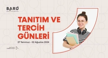 BARÜ “Tercih ve Tanıtım Günleri” başlıyor
