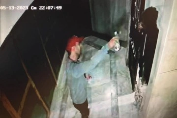 Başakşehir'de pişkin hırsızlar apartmandan 160 metrelik bakır kablo çaldılar