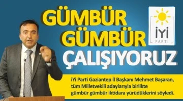 Başaran tartışmalara son noktayı koydu; &quot;Gümbür gümbür çalışıyoruz&quot;