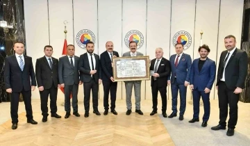 Başkan Altuntepe, Hisacıklıoğlu ile görüştü
