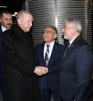 Başkan Aşgın, Cumhurbaşkanı Erdoğan ile bir araya geldi
