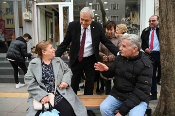 Başkan Bakkalcıoğlu’ndan esnaf ziyareti
