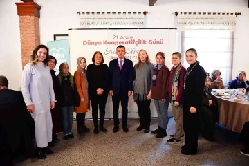 Başkan Balcı Dünya Kooperatifçilik Günü’nde Altıneller Kadın Kooperatifi üyeleri ile buluştu
