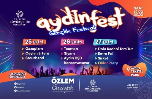 Başkan Çerçioğlu, Aydınlıları Aydınfest’te müzikle buluşturacak
