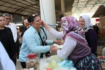 Başkan Çerçioğlu, Sultanhisar Pazarı’nda vatandaşlarla buluştu
