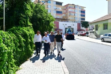 Başkan Çınar, kalitesi artırılan yolları inceledi
