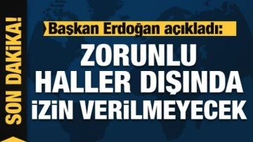 Başkan Erdoğan'dan 2023-2025 Dönemi Yatırım Programı açıklaması