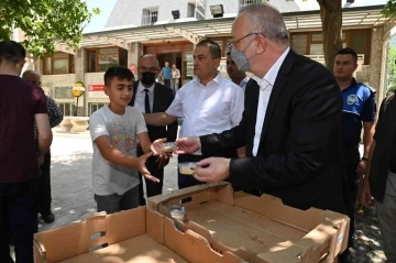 Başkan Ergün, Merkez Efendi Mahallesi’nde vatandaşlarla buluştu
