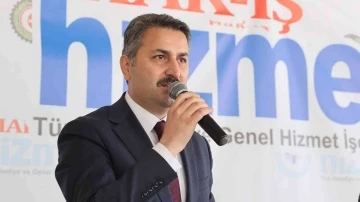 Başkan Eroğlu: “İşçimizin alın teri kurumadan emeğinin karşılığını verdik”
