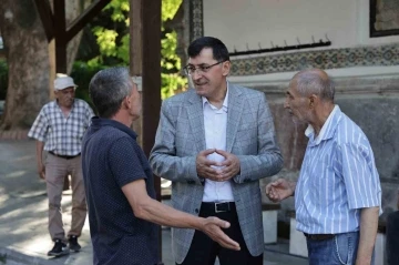 Başkan Eyüp Kahveci: &quot;Ulu Cami çevresindeki kültürel değerleri koruyacağız&quot;
