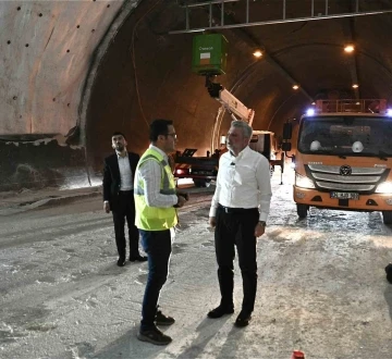 Başkan Görgel, Aşık Mahzuni Şerif Tünellerindeki çalışmaları inceledi
