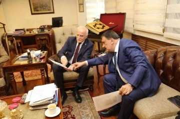Başkan Gürkan Ankara’da yoğun temaslarda bulundu
