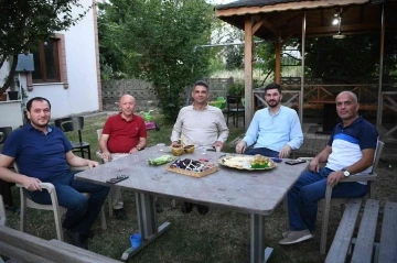 Başkan Kocaman, hacılar ile bir araya geldi
