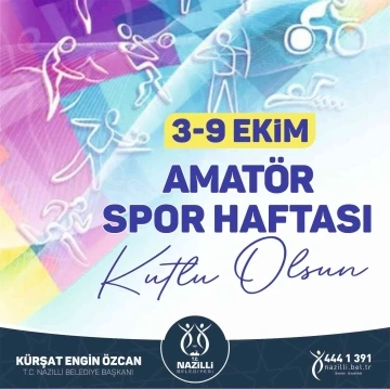 Başkan Özcan, Amatör Spor Haftası’nı kutladı
