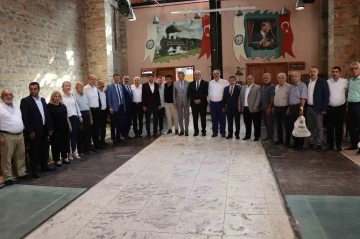 Başkan Özcan’dan Nazilli’nin Ahileri’ne onur plaketi
