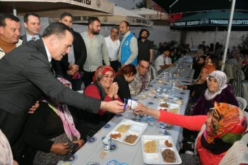 Başkan Özyiğit, Değirmençaylılarla iftar sofrasında buluştu