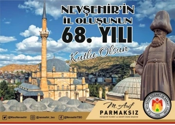 Başkan Parmaksız Nevşehir’in il oluşunun yıl dönümünü kutladı
