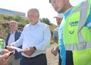 Başkan Sandıkçı: “Canik’imizi projeler ve yatırımlarla ihya etmeye devam ediyoruz”
