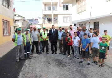 Başkan Yılmaz, mahallelerde yürütülen çalışmaları yerinde inceledi
