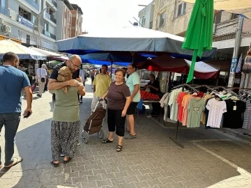 Başkan Zencirci semt pazarında esnaf ve vatandaşlarla buluştu
