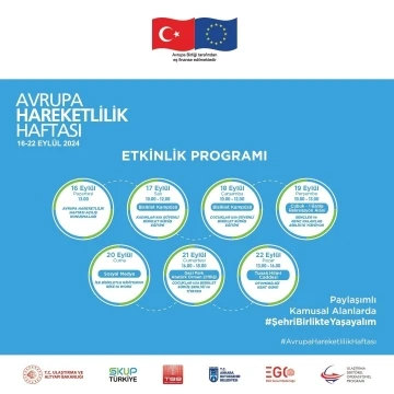 Başkentte 2024 Avrupa Hareketlilik Haftası başlıyor
