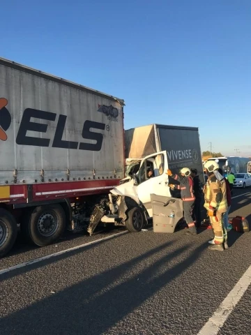 Başkentte trafik kazası: 1 yaralı
