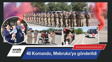 Batman'da 48 Komando, Mebruka’ya gönderildi