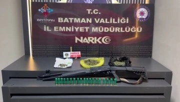 Batman’da suç makinesi silahla yakalandı