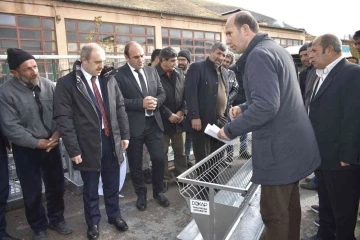 Bayburt’ta çiftçilere ekipman dağıtıldı
