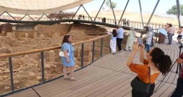 Bayramda Göbeklitepe’ye ziyaretçi akını