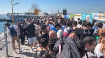 Bayramın son gününde Adalar'da yoğunluk