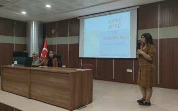 ‘Bebek Dostu’ adliyede emzirmenin önemi anlatıldı
