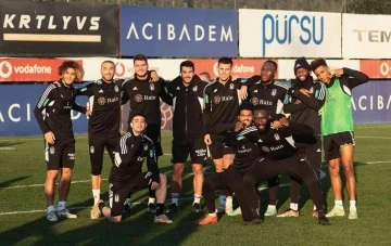 Beşiktaş, Kasımpaşa maçı hazırlıklarını sürdürdü
