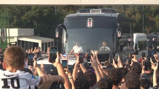 Beşiktaş, Kayseri’ye coşkuyla uğurlandı
