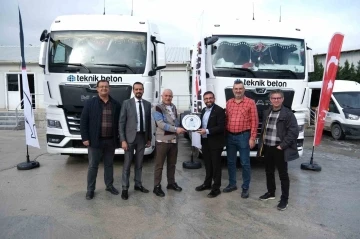 Beton firmasının tercihi Lokman Koçaslan Otomotiv oldu
