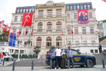 Beyoğlu’nda Togg engelsiz taksi oldu
