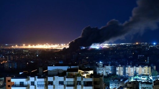 Beyrut’ta hava saldırısı... İşgalci ordu 5 kişiyi daha katletti!