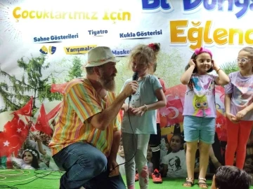 Bi’Dünya Eğlence’ye çocuklardan yoğun ilgi
