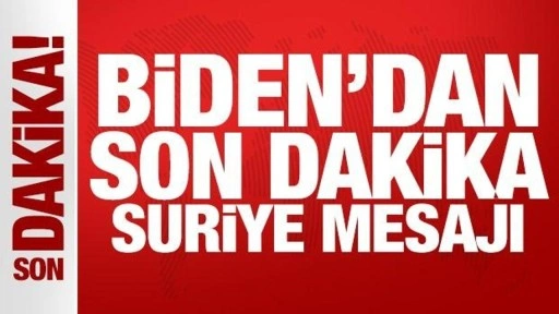 Biden'den Esad açıklaması: Sonunda düştü!