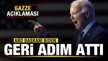 Biden'den Gazze Ateşkesi Açıklaması